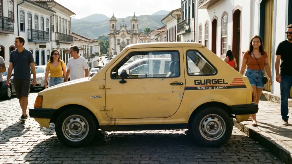 Primeiro Carro Elétrico do Brasil